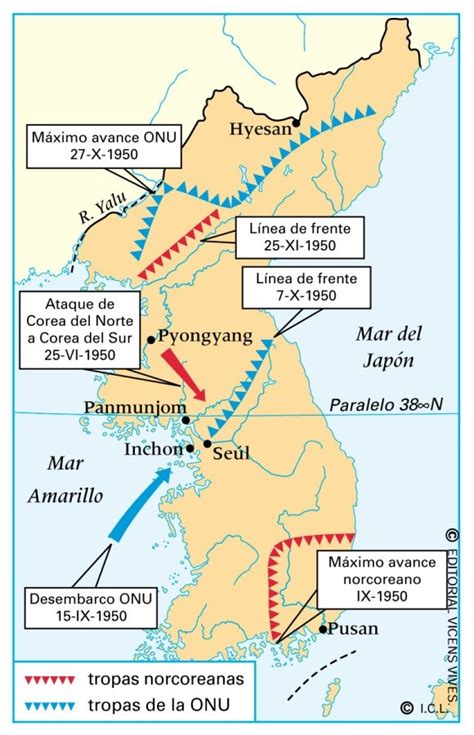 blog de historia del mundo contemporÁneo la guerra de corea 1950 1953