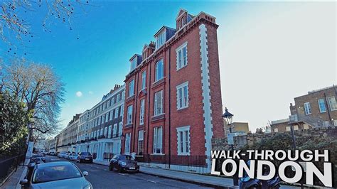 London Walk 🇬🇧 Posh South Kensington The ‘thin House Fulham Road
