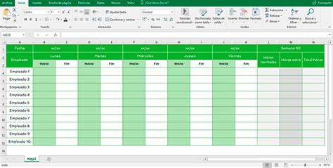 Planillas En Excel Para Control De Personal Recursos Excel