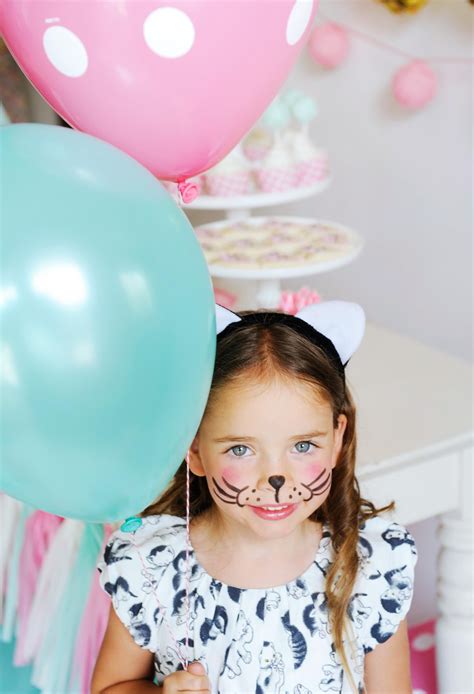 How To Throw The Purr Fect Kitten Party Kitten Party Girl Birthday