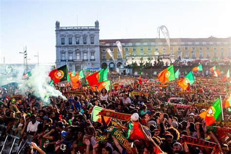 Photos Of Portuguese Fans Celebrating Last Nights Euro 2016 Win Vice