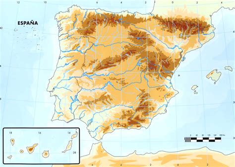 Todos Los Mapas De España Para Descargar E Imprimir Físico Y Político