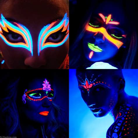 11 Glow In The Dark Makeup Looks That Will Totally Mesmerize You Artofit