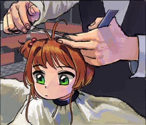 Ohbunti Kinomoto Sakura Cardcaptor Sakura Antenna Hair Brown Hair