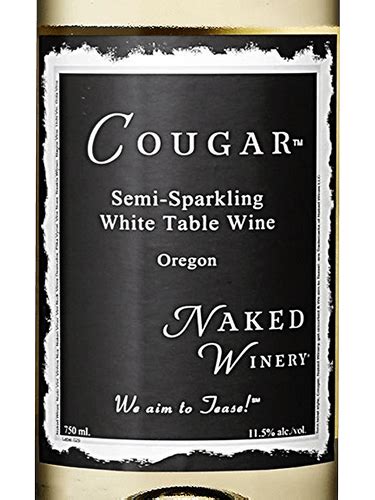 N V Naked Winery Cougar Semi Sparkling Vivino