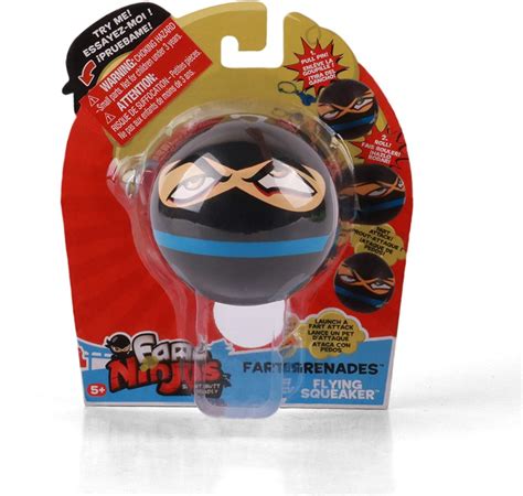 Fart Ninjas Flying Squeaker Fart Grenade Bright Star Toys