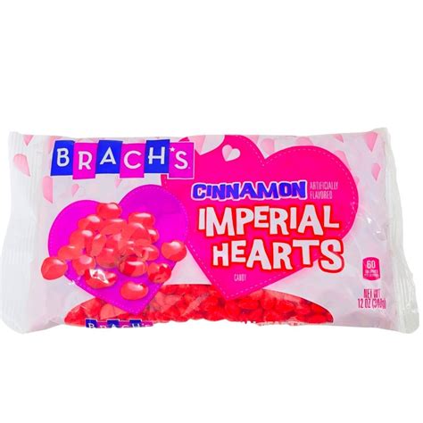Brachs Cinnamon Imperial Hearts 12oz Candy Funhouse Candy