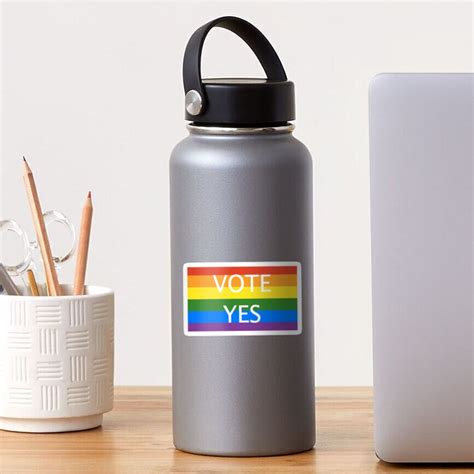 Vote Yes Same Sex Marriage Sticker For Sale By Fraser66420 Redbubble