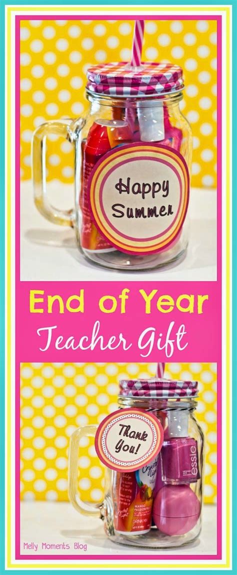 Also check out our ideas for sweet. End of Year Gift for TEACHERS! | Teacher gifts, Diy ...