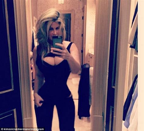 Kim Zolciak Joins Waist Training Craze Making Enhanced Chest Bigger