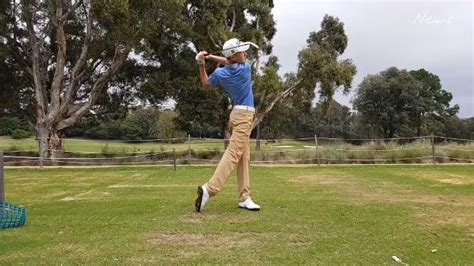 Nsw Golf Open Rising Star Thomas Heaton Scores Hole In One At Twin Creeks Golf Course Herald Sun