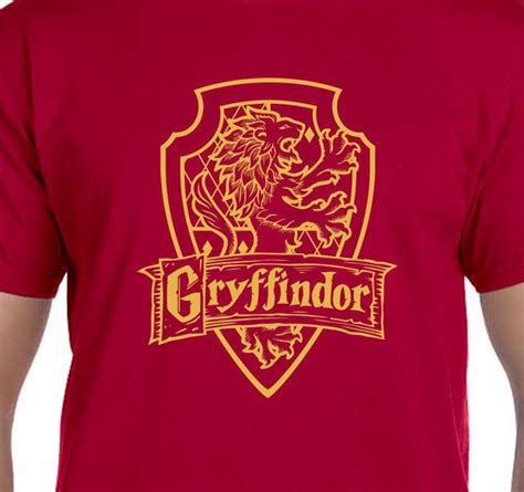 Harry Potter Gryffindor House Crest Shirt Mens Tshirts Gryffindor