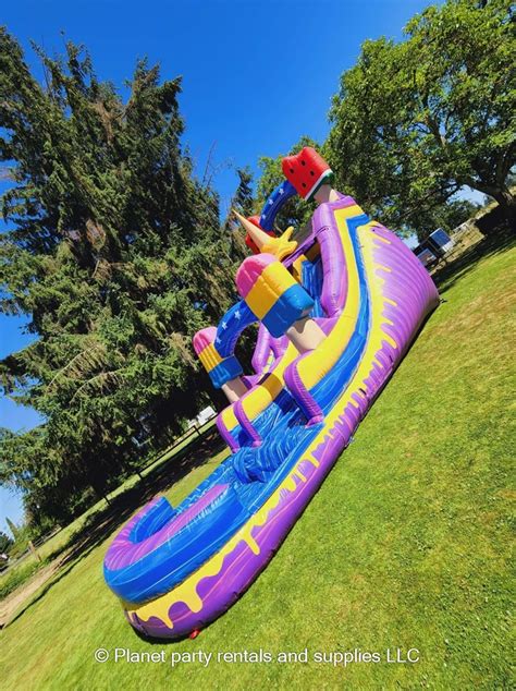 Mega Ice Cream Water Slide Bounce Houses And Party Supplies In Salem