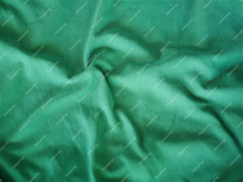 Premium Photo Green Silk Fabric Background Cotton Cloth Texture