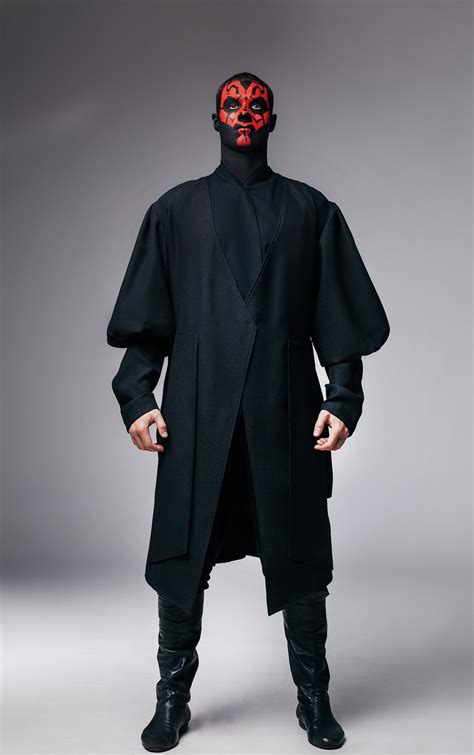 darth maul cosplay costume from star saga sith lord 501st etsy