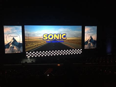 Paramounts Sonic The Hedgehog Movie Gets A Brand New Logo And It