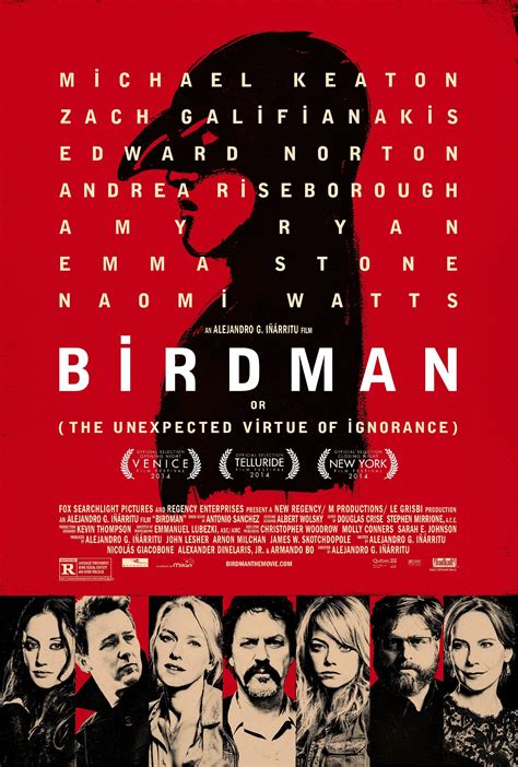 Birdman Poster And Opening Credits Fonts In Use
