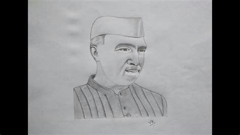 nehrudrawing jawaharlal nehru drawing pencil sketch easy drawing pencil sketches easy