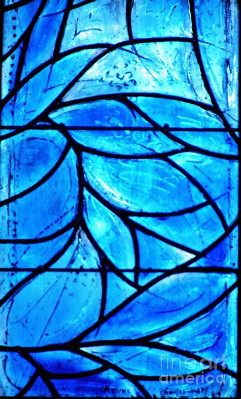 Blue Stained Glass Detail 2 Photograph By Sarah Loft Fine Art America