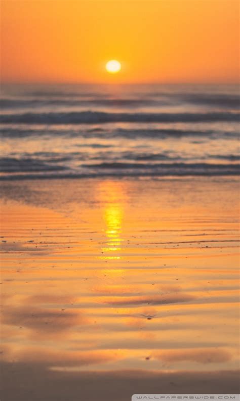 Beautiful Sunrise Beach Ultra Hd Desktop Background