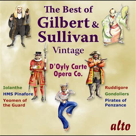 ‎the Best Of Gilbert And Sullivan Vintage Album By Doyly Carte Opera Company And Isidore Godfrey
