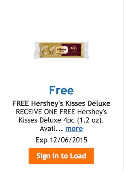 Kroger Friday Freebie Get Free Hersheys Kisses
