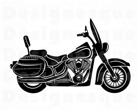 Motorcycle Clipart Motorcycle Svg Files 2 Eps Design Cut Files For