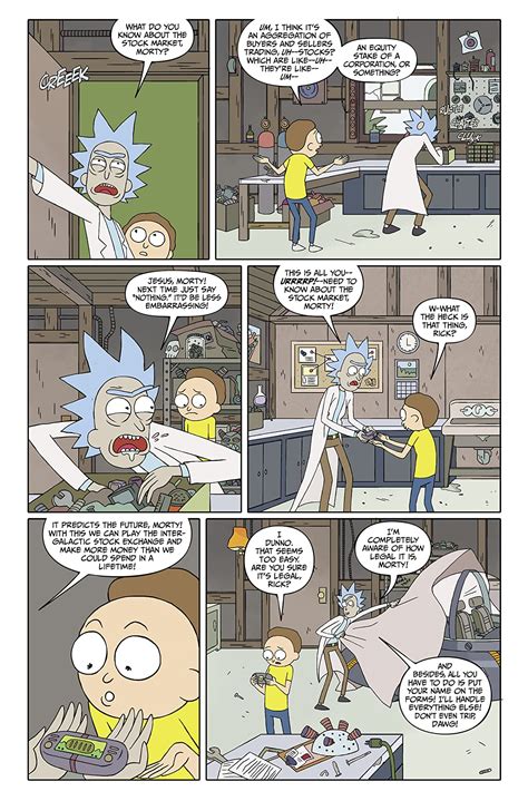 Rick And Morty Volume 1 İngilizce Çizgi Roman Popüler Kültür Ürünleri