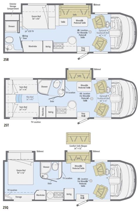 Winnebago Class C Rv Floor Plans Bruin Blog