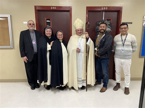 Las Cruces Bishop Visits Otero County Prison Processing Center KTSM News