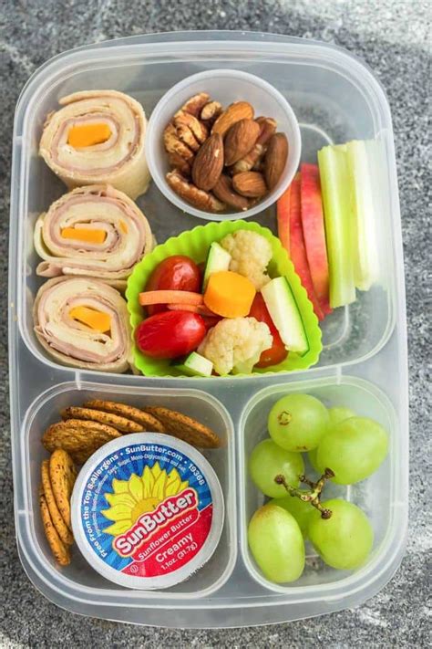50 School Lunch Ideas Healthy And Easy School Lunches Kid Friendly