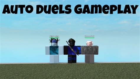 Roblox Auto Duels Gameplay Youtube