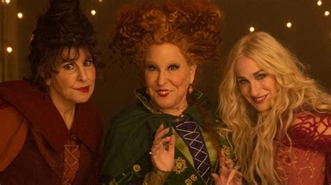 Winifred And Sarah Sanderson Fly In Hocus Pocus 2