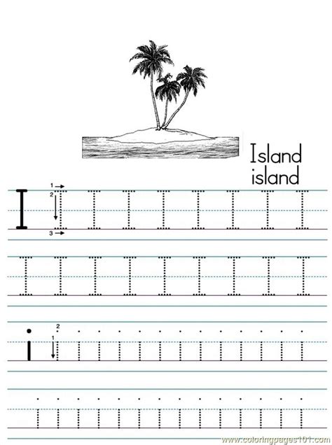 alphabet abc letter  island coloring pages   coloring page