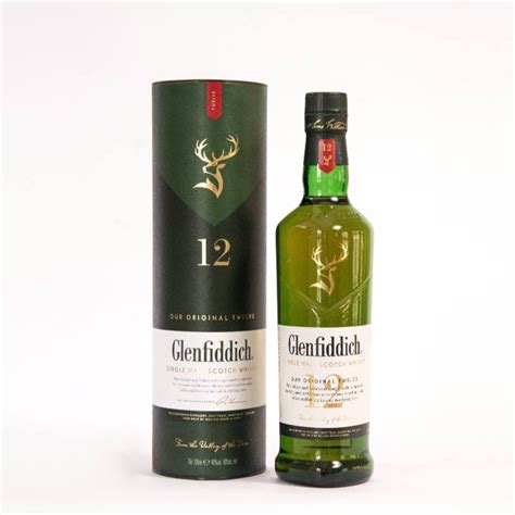 Glenfiddich 12 Year Old Single Malt Scotch Whisky Fine O Wine