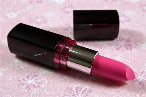 Maybelline Color Show Party Pink Lipstick Detailed Review And Swatches