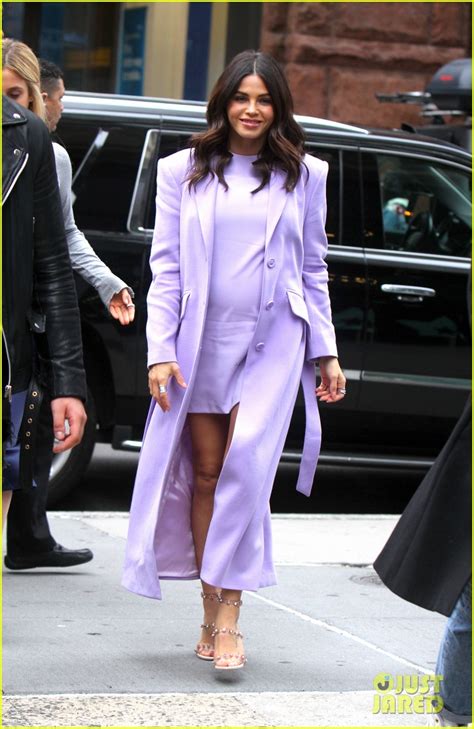 Pregnant Jenna Dewan Goes Pretty In Purple While Promoting New Book Gracefully You Photo