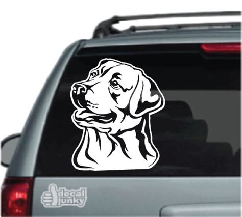 Labrador Retriever Car Decals And Stickers Decal Junky