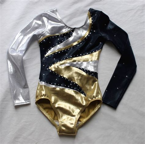 Eclipse Competition Girls Gymnastics Leotard With Crystals Lilachelene Leotards Skatewear