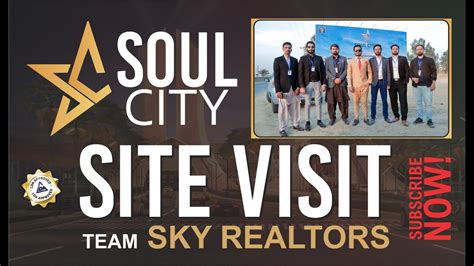 Soul City Lahore |Pre-Launch Booking | Site Live Visit | Sky Realtors