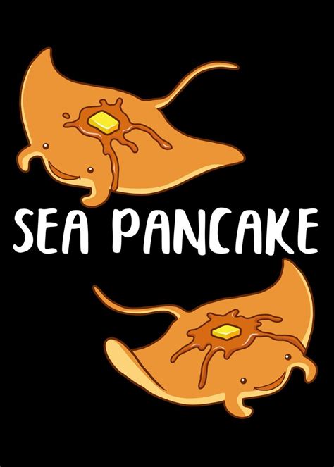 Sea Pancake Poster By Catrobot Displate