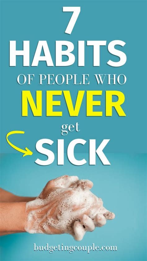 7 habits of people who never get sick you must try