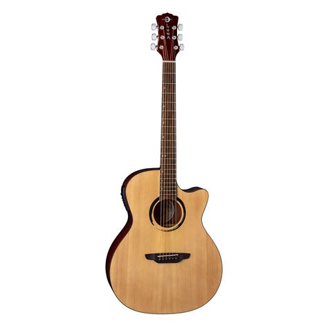Luna Wabi Sabi Grand Concert A/E Solid Spruce Top - WABI E GC - Jim