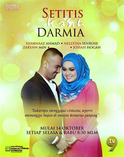 Drama terbaru adaptasi novel cinta si wedding planner karya dhiyana akan disiarkan dalam slot akasia tv3. Tonton Setitis Kasih Darmia Episod 4 | Drama Melayu