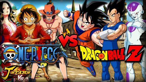 Dragon ball z has the most action because it is almost endless fighting. Dragon Ball Vs One Piece J-Stars Victory Vs+ - YouTube