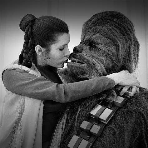 The Star Wars Culture Leia And Chewbacca In Love