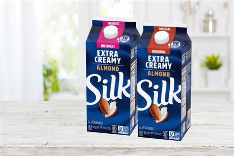 Silk Extra Creamy Almondmilk Reviews And Info Dairy Free
