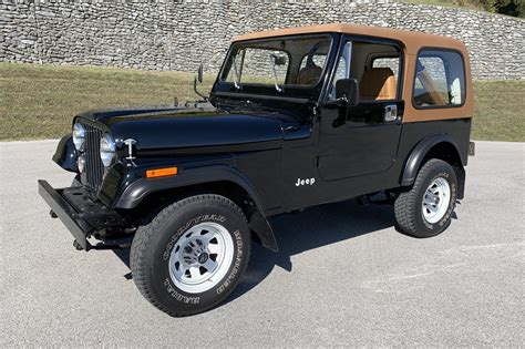 1900 Mile 1986 Jeep Cj7 For Sale On Bat Auctions Sold For 41000 On