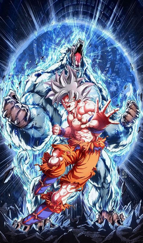 Goku Mastered Ultra Instinct Oozaru Anime Dragon Ball Anime Dragon