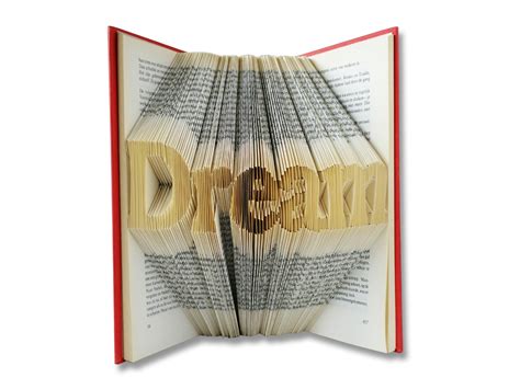 Dream Book Folding Pattern Folded Book Art Foldedbookart